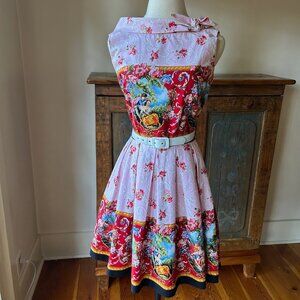 Bernie Dexter Renaissance Romance Print Naomi Dress